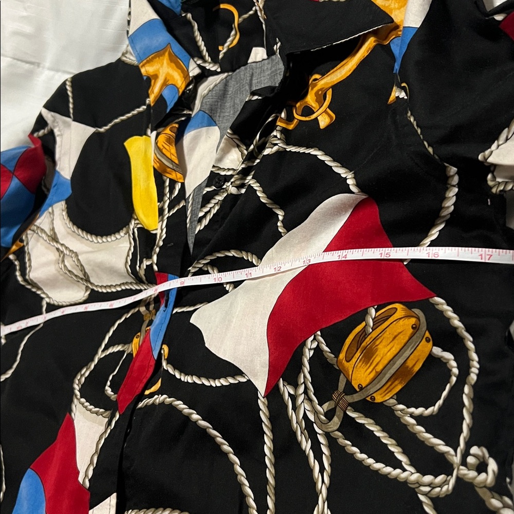Ralph Lauren Multicolor Nautical Print Shirt - Picture 6 of 7